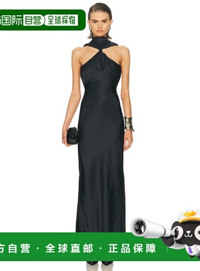 1h可退 香港直邮The Attico 女士 黑色连衣裙 251WCW00222VVV088A