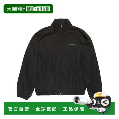 Acne Studios 艾克妮 男士 黑色 Logo Zipper 夹 【付后1h可退】
