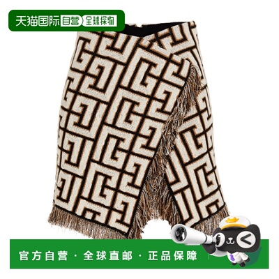 1h可退 香港直邮BALMAIN 女士半身裙 XF1LB366KB18ECJ SS2022 花