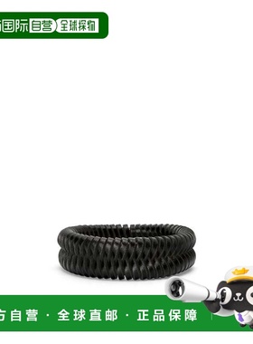 1h可退 欧洲直邮Loewe罗意威男女同款手环黑色时尚简约J242240X44