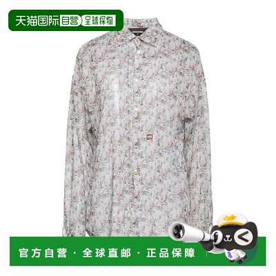 1h可退 香港直邮Dsquared2 二次方 女士 Blouses 花朵衬衫
