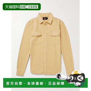 1h可退 香港直邮RRL 拉夫 劳伦RRL 男士 Grayson 棉质法兰绒衬衫