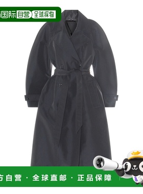 香港直邮moncler 女士 黑色大衣 K24031C00005M6518999