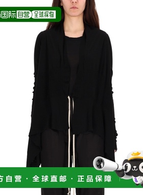 1h可退 香港直邮rick owens 瑞克 欧文斯 女士 羊毛针织开衫 RP01