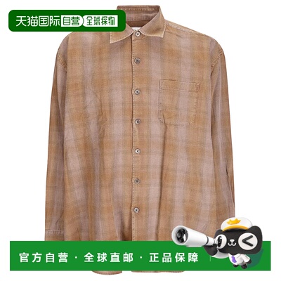 香港直邮Our Legacy 男士 Borrowed 衬衫 M2262BCFDAKOTA