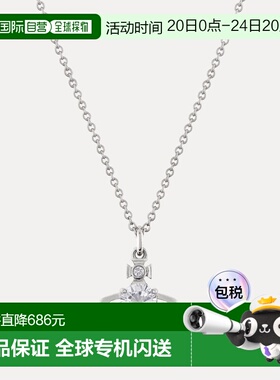 欧洲直邮VIVIENNE WESTWOOD西太后新品水晶吊坠简约日常项链