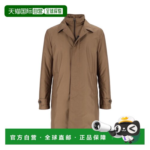 FAY 男士夹克 NAM62530160AX2S405 AW2026 棕色 MORNING DB FRONT