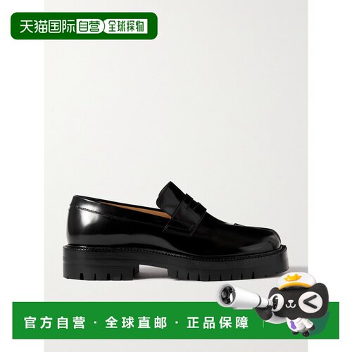 1h可退 Maison Margiela 马丁 马吉拉 女士 黑色 Tabi 乐单鞋