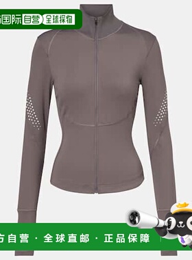 香港直邮adidas 阿迪达斯 女士 TruePace 夹克 grey灰色 舒适时尚