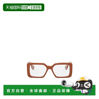 香港直邮Fendi 方框平光镜 FE50072I