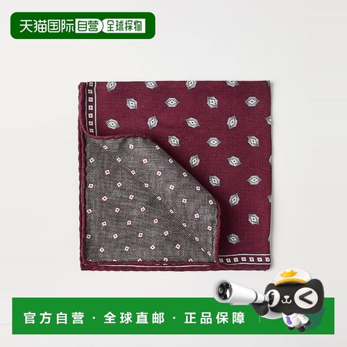 欧洲直邮BRUNELLO CUCINELLI 25秋冬 252MI8770091C277 男士 丝巾