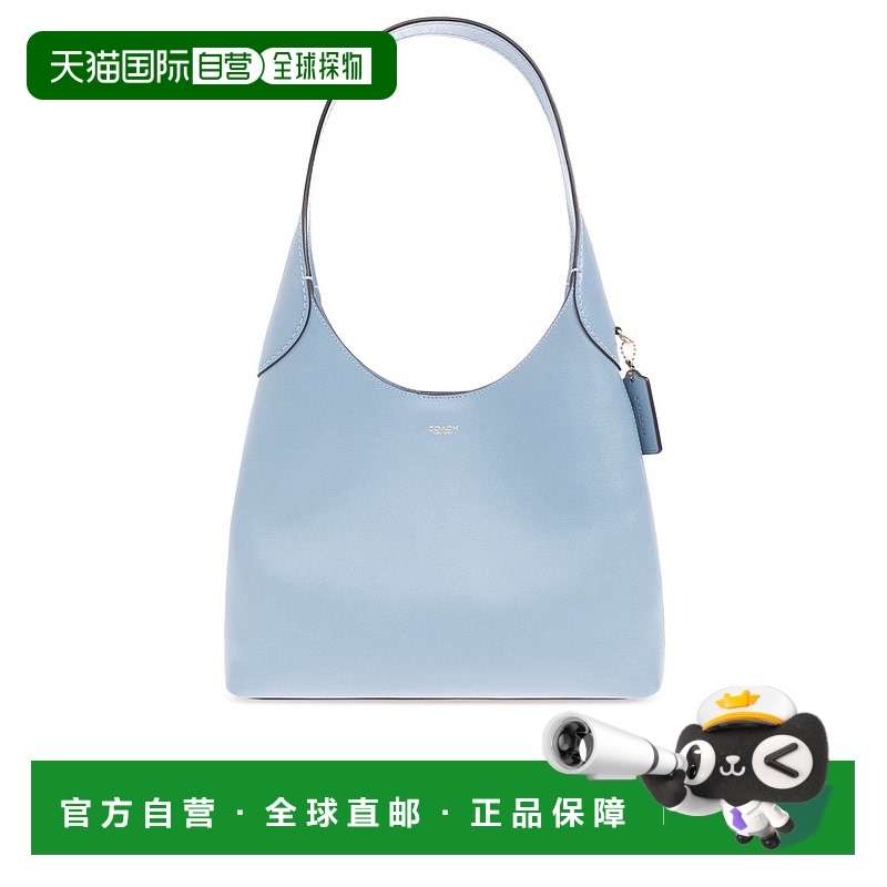 1h可退 香港直邮Coach 蔻驰 女士 布鲁克林28肩包 CU068 blue蓝色