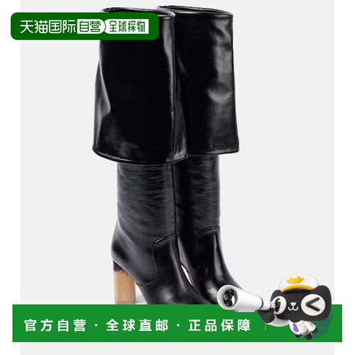 香港直邮Chloe 蔻依 女士 Georgia 90 皮质长筒靴【付后1h可退】