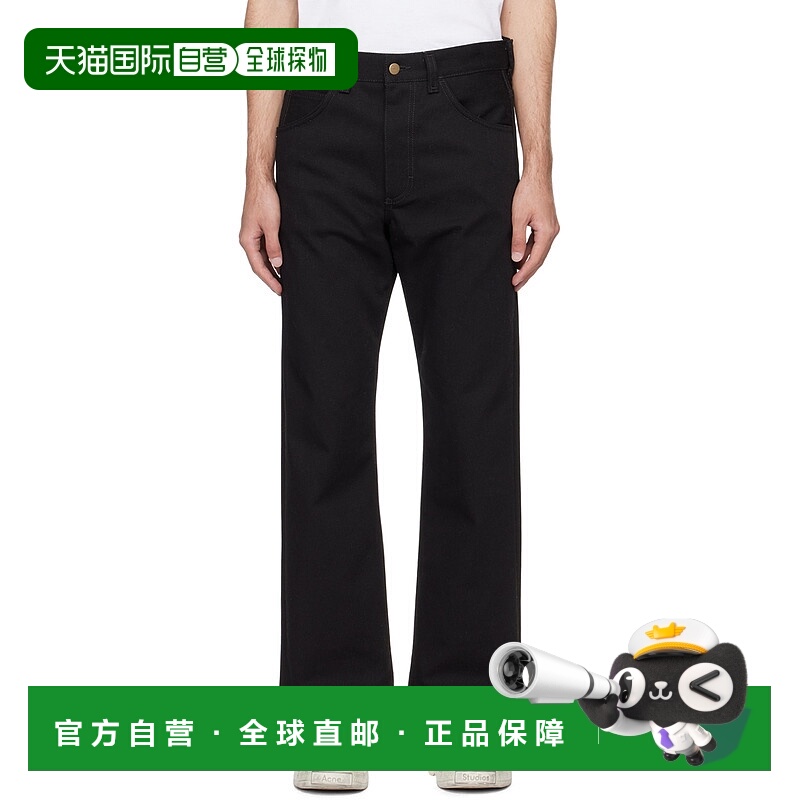 香港直邮Acne Studios 艾克妮 男士 黑色 Regular Fit 1950 牛仔