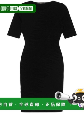 1h可退 香港直邮Roberto Cavalli 罗伯特 卡沃利 女士 短袖连衣裙