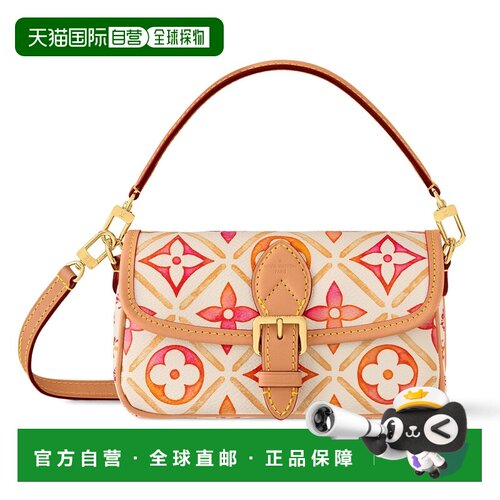 自营欧洲直邮LOUIS VUITTON路易威登 女士橙色Nano【付后1h可退】