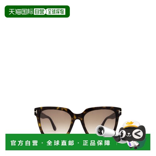1h可退 香港直邮TOM FORD 女士眼镜 FT095252F AW2025 黑色 Selby