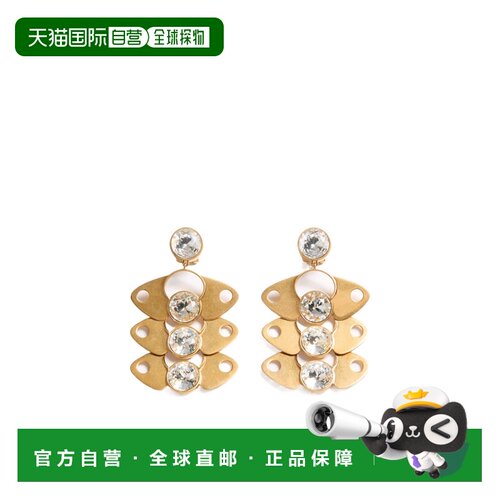 1h可退 Valentino 金属水晶耳环 WJ0BV3YCW