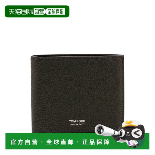 香港直邮Tom Ford 汤姆 福特 男士 黑色小牛皮钱包 Y0228LCL615SG
