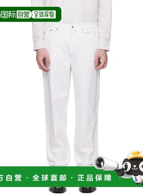 香港直邮A.P.C. 男士 灰白色 Martin 牛仔裤直筒裤 COGZVH09121