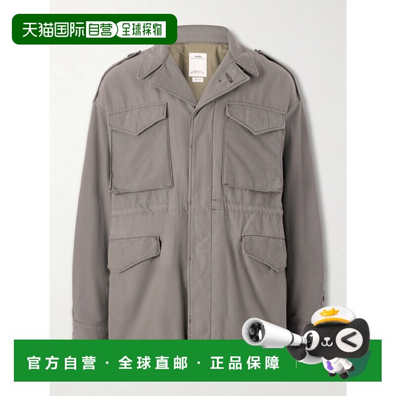 1h可退 美国直邮Visvim 维斯维木 男士 Achse 棉混纺军装夹克 012