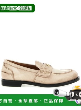 1h可退 香港直邮Miu Miu 圆头乐福鞋 5D773D537F020