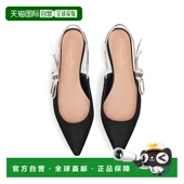 欧洲直邮Dior迪奥J Adior女士露跟尖头休闲平底鞋 蝴蝶结KCB384TFL