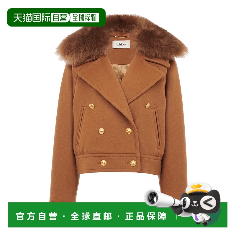 香港直邮Chloe 羊毛大衣 CH25AMA01952外套
