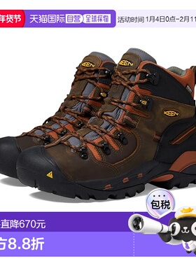 1h可退 香港直邮keen 男士 Pittsburgh 柔软鞋头靴子  舒适时尚