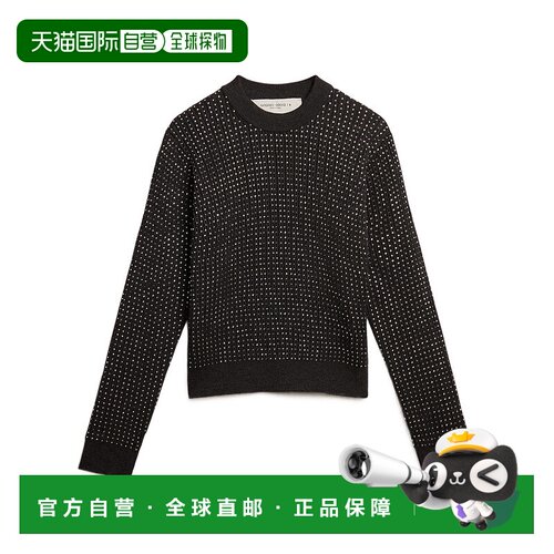 香港直邮Golden Goose Deluxe Brand 水晶羊毛针织衫 GWP00836.P0