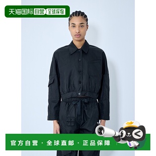 1h可退 香港直邮GANNI 甘尼 女士 Duchesse 短款夹克 W0462Black0