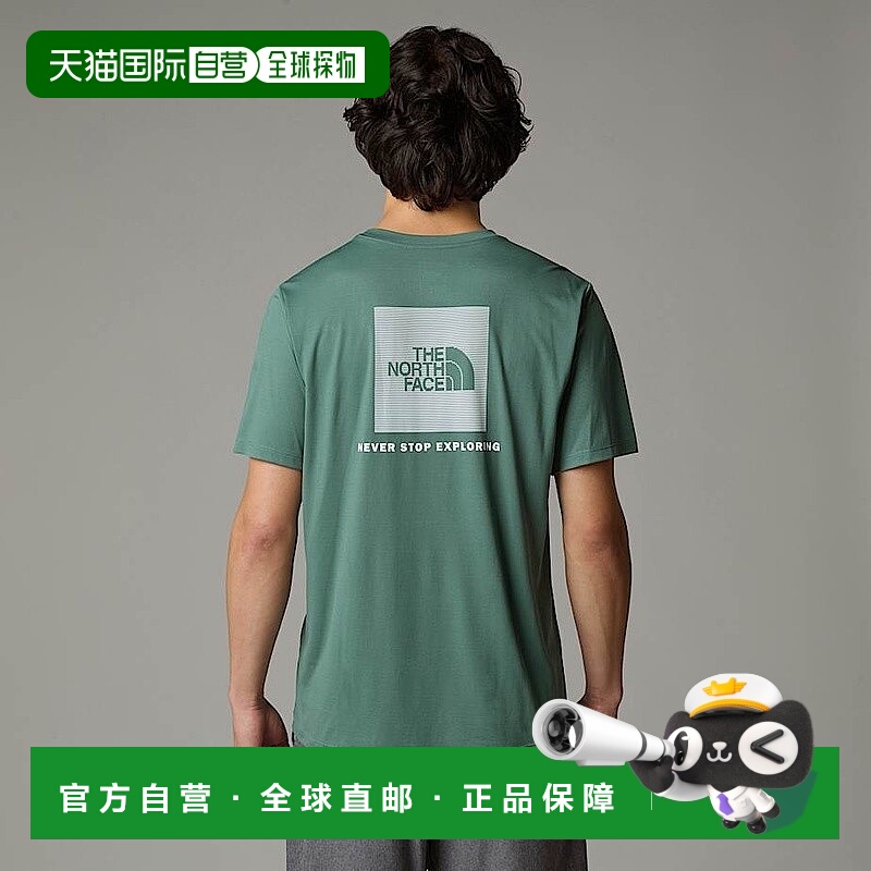 自营欧洲直邮北面24/7 Redbox 男士T恤TheNorthFace新款
