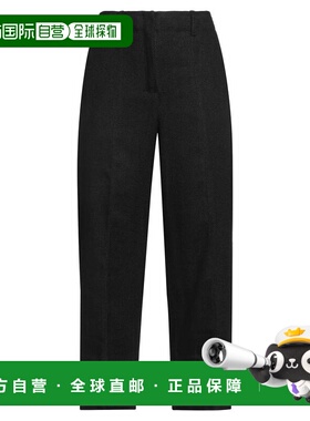 1h可退 香港直邮'S Max Mara 女士 休闲长裤 black黑色 舒适时尚