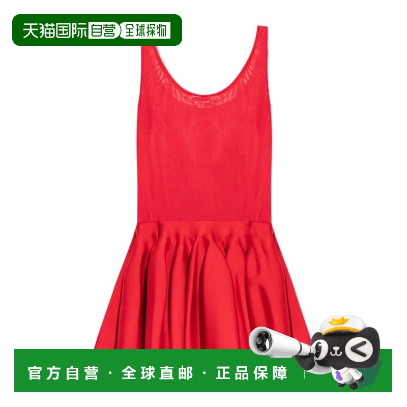 香港直邮Alaia 无袖连衣裙 AA9R2647K044A