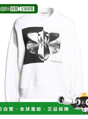 香港直邮mcqueen 亚历山大 麦昆 女士 运动衫 white白色 舒适时尚