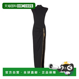 FF0RP900JL05长裙 针织连衣裙 香港直邮Balmain 开衩长款