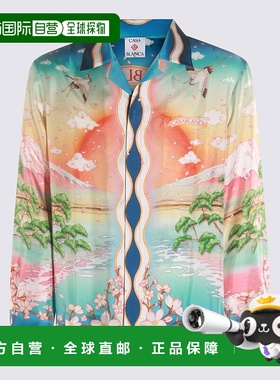 1h可退 香港直邮Casablanca 女士 红色衬衫 UWPF25SH00601