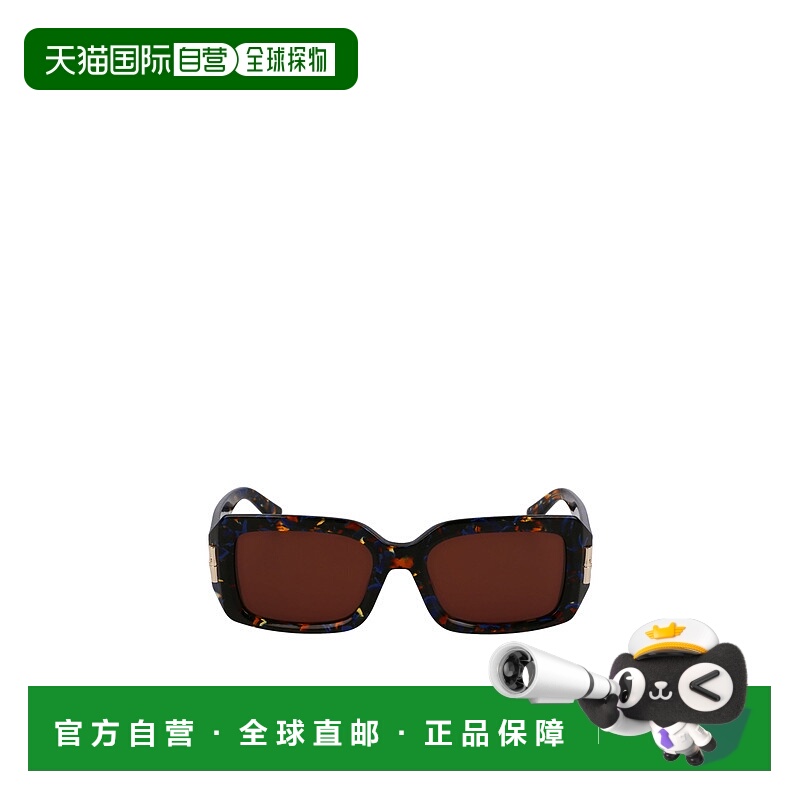 香港直邮Longchamp 几何框太阳镜 55200LUA