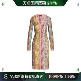 香港直邮MISSONI 女士 DS23SM1TBR00JT 米索尼 领连衣裙