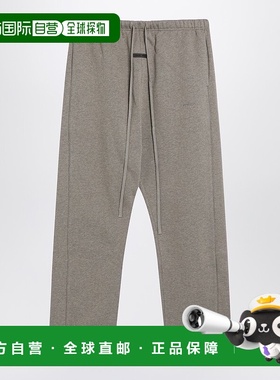 香港直邮Essentials 男士 灰色棉混纺慢跑裤 130SP258063FHH卫裤