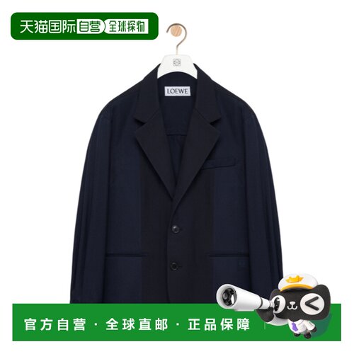 香港直邮Loewe Veste Hybride en Coton et Laine外套 H526Y03WD4