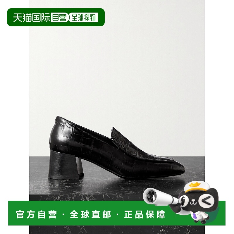 1h可退 香港直邮TOTÊME 女士 粗跟浅口鞋 241WAS983LE0023