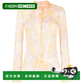 Van 女士 Noten 香港直邮Dries 德赖斯 范诺顿 花卉印花羈扣襯衫