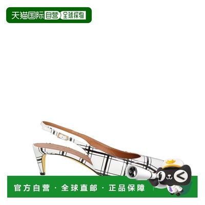 香港直邮Marni 玛尼 女士 浅口鞋 WHITE白色凉鞋 女鞋时尚舒适