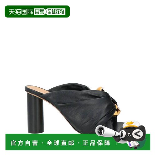 1h可退 香港直邮J.W. Anderson 女士 凉鞋 black黑色 舒适时尚