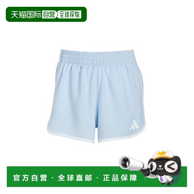 香港直邮adidas 阿迪达斯 女童 Pacer 梭织缝合短裤(大童)童装