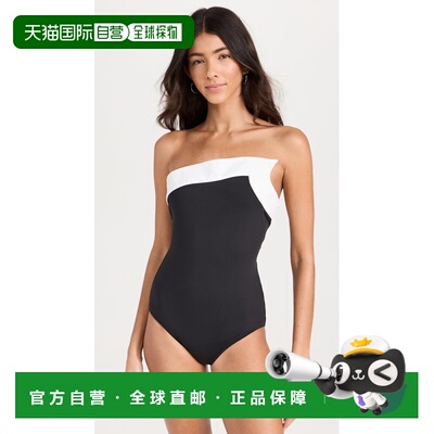 1h可退 香港直邮Staud 女士 Alexandra 连身连体泳衣 colorful花