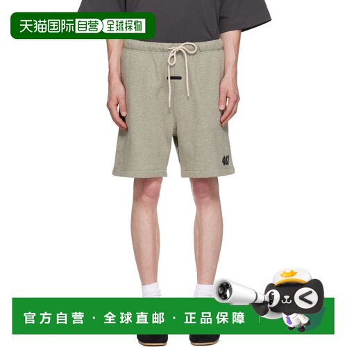 香港直邮essentials fear of god 男士 灰色 Classic 短裤 RW0035