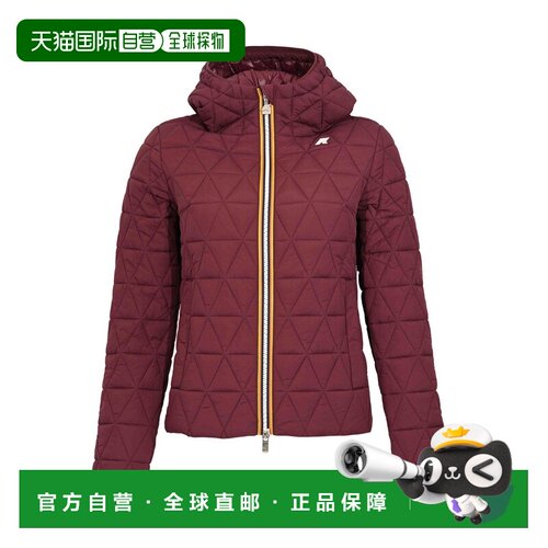 1h可退 欧洲直邮K-WAY 女士户外风衣 K2136EW345 SS2026 紫色 Qui