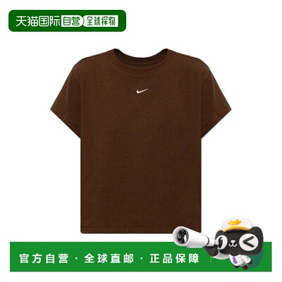 香港直邮NIKE 女士T恤 FV55080259 AW2026 棕色 T-shirt with log